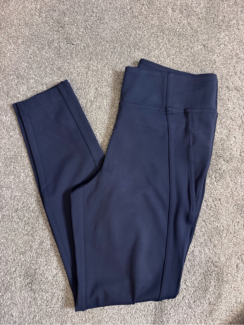 Athleta Navy High-Rise Performance Leggings
